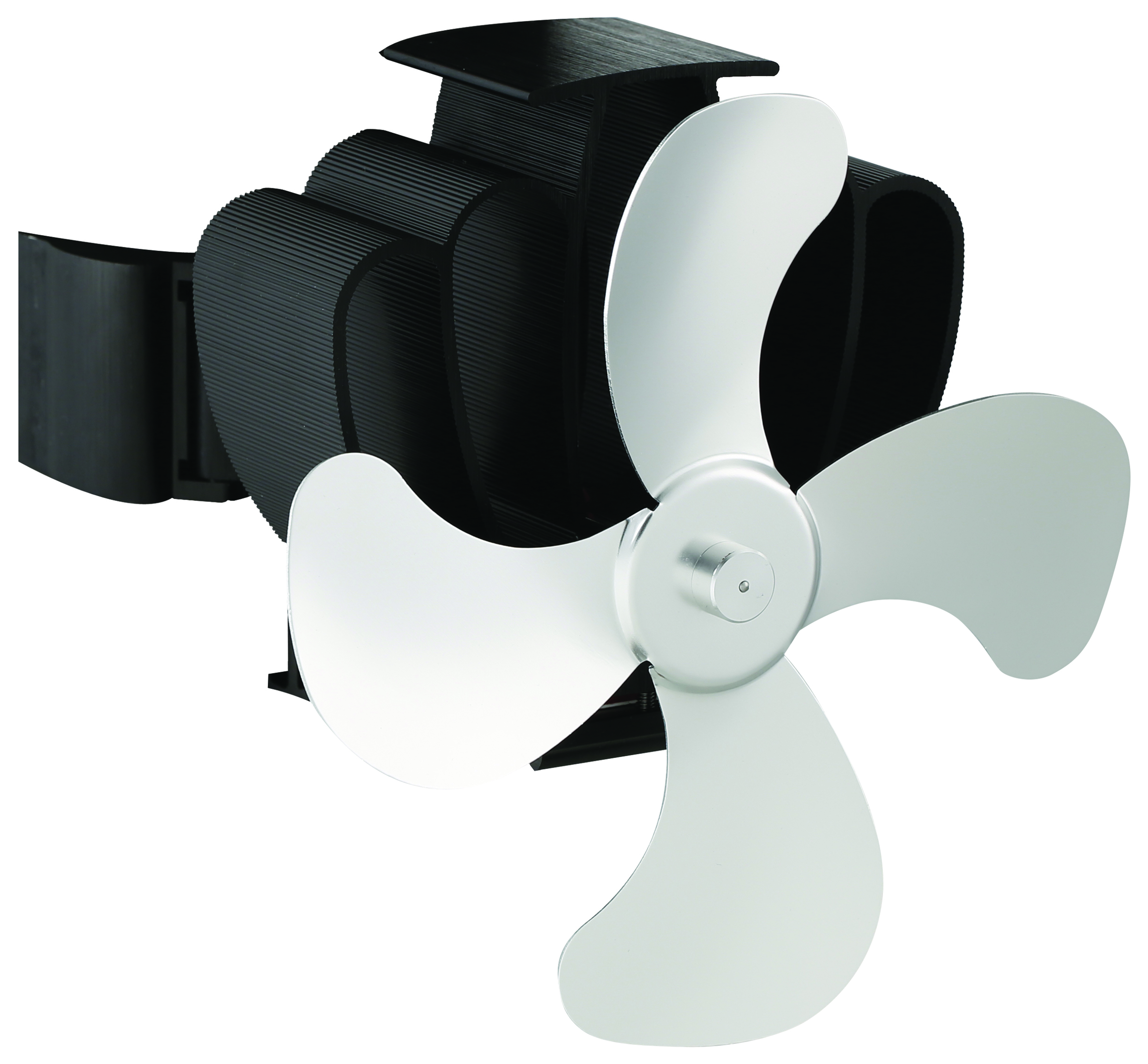 Kamin-/Ofenventilator für Rauchrohre (wärmebetrieben)
