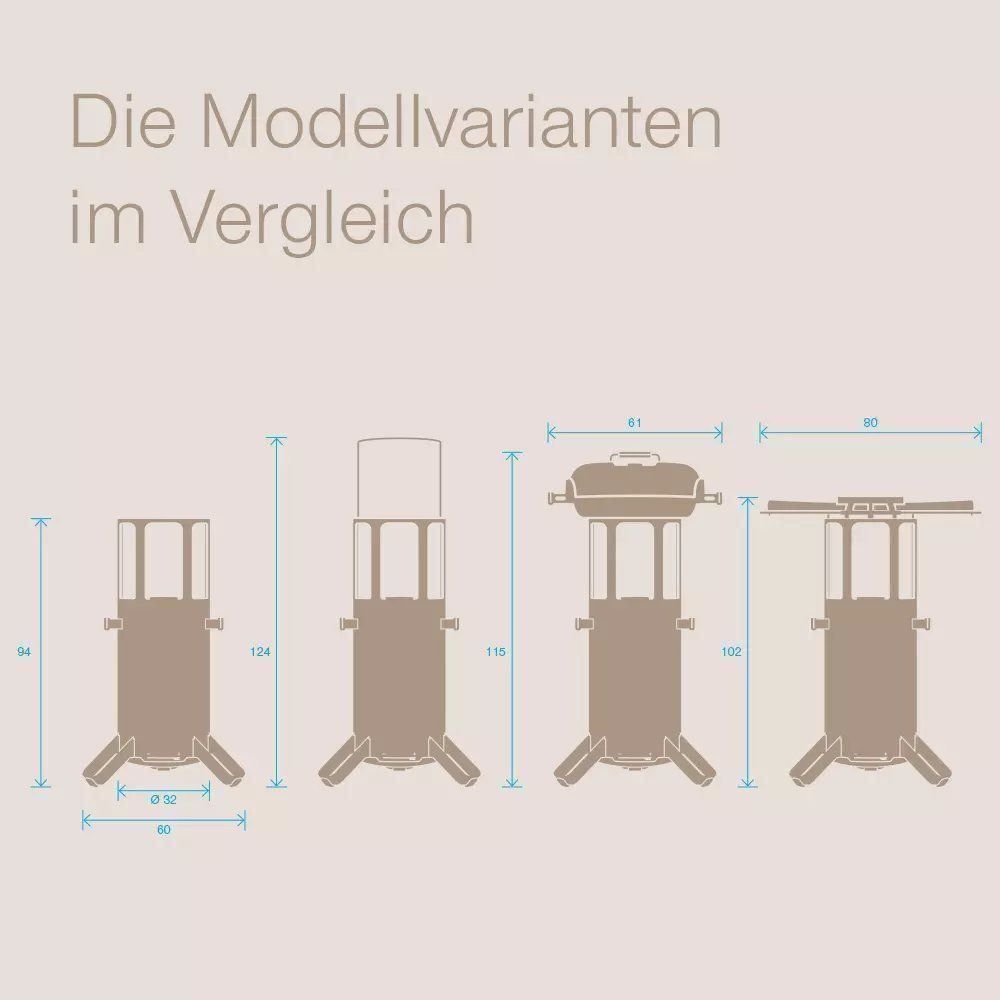 Häussler Ambientelicht/Pelletgrill XL