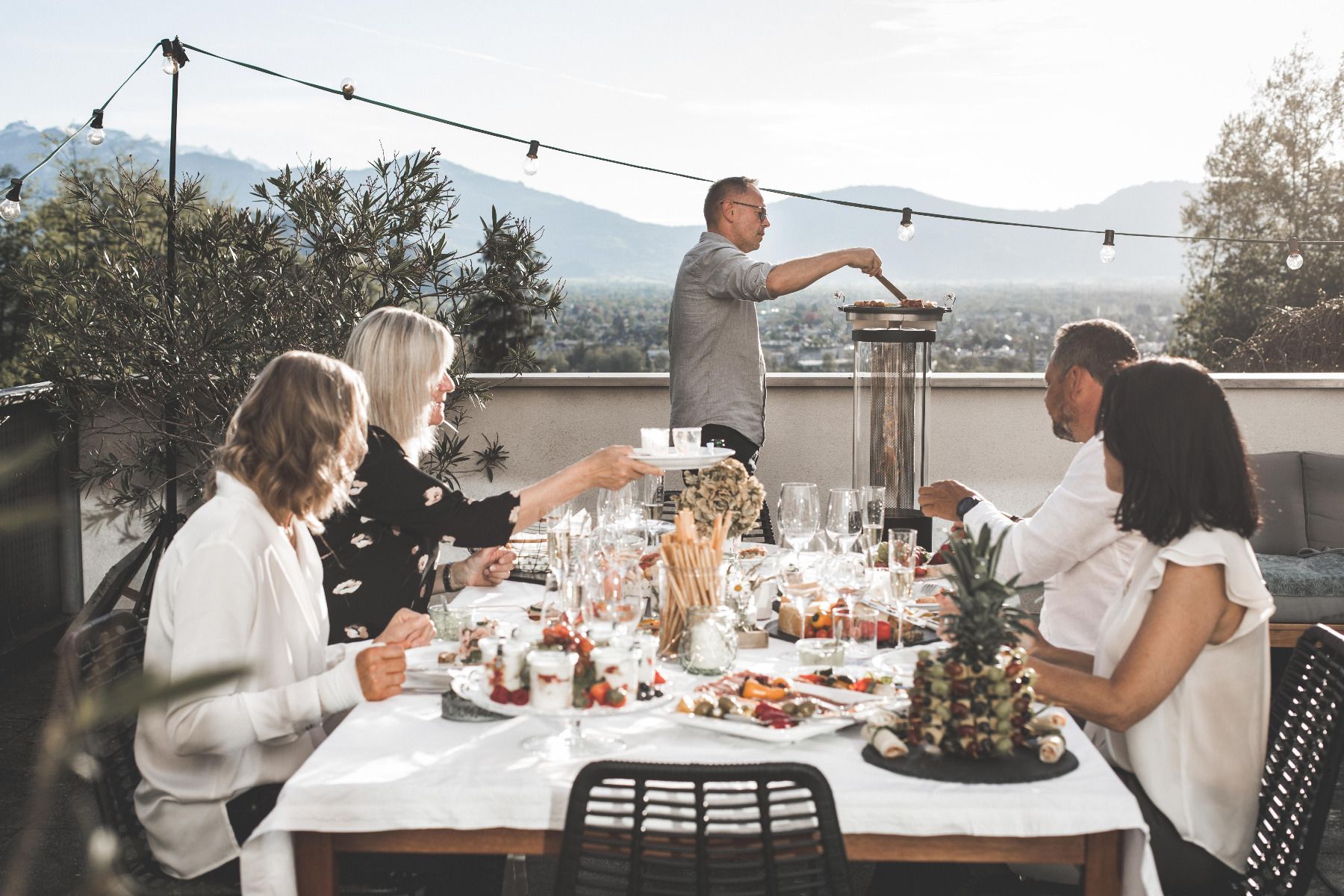 FAIA Terrassenofen Grillplatte