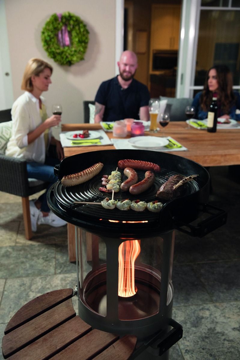 Häussler Ambientelicht/Pelletgrill Grillaufsatz