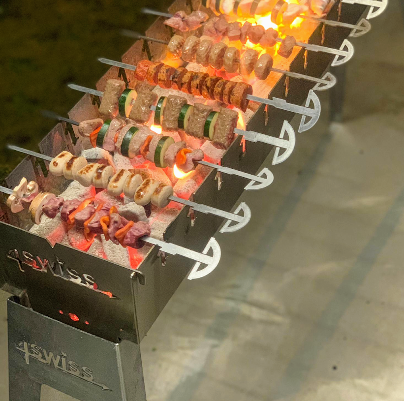 SWISS Spiessligrill Grill (Profipaket)