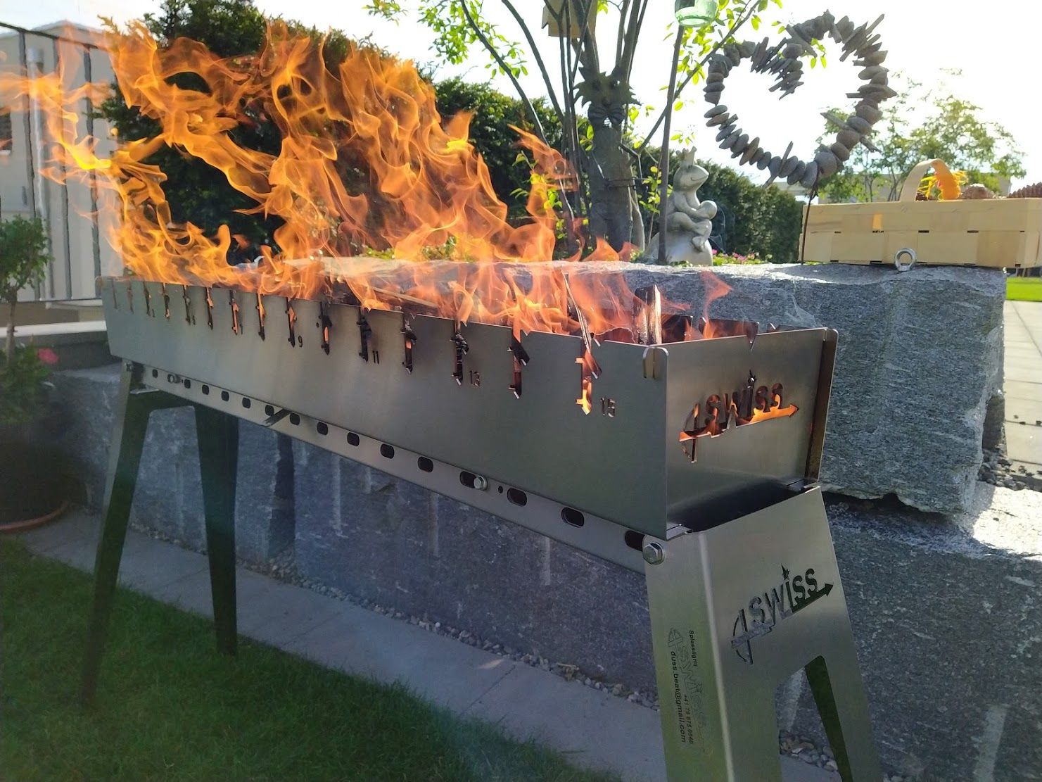 SWISS Spiessligrill Grill (Profipaket)
