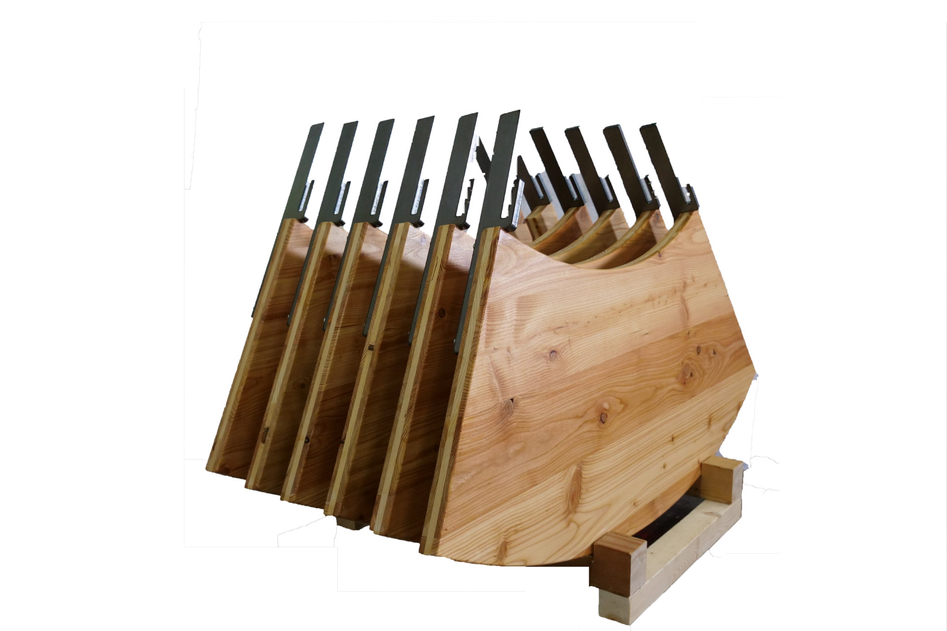 ATONS Stahlgrill Halteraster für Tischelemente