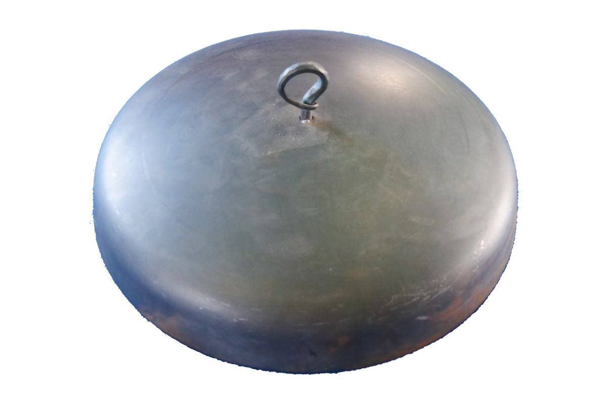 ATONS Stahlgrill Pizzaset (Pizzastein + Garhaube)