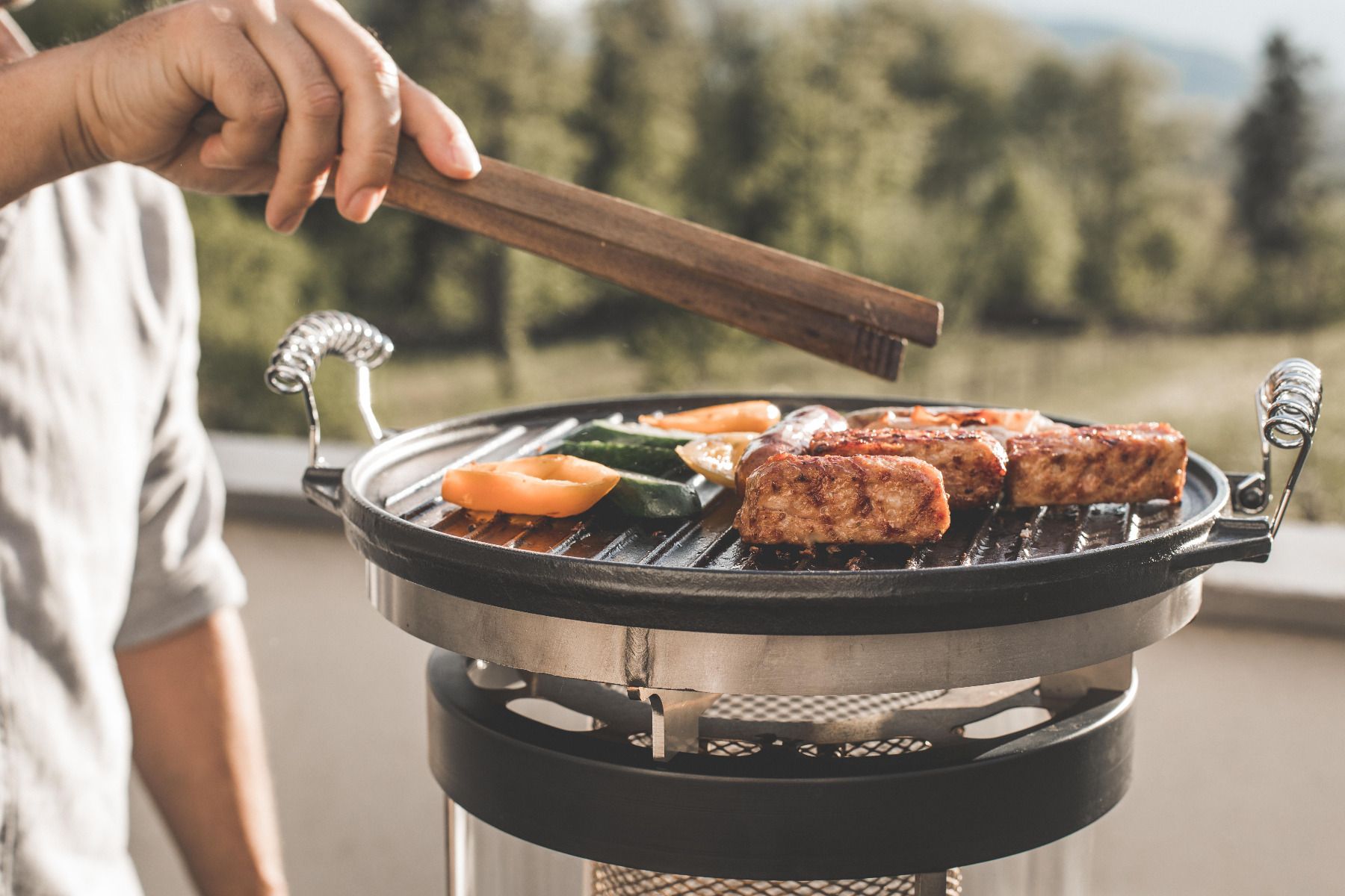 FAIA Terrassenofen Grillplatte