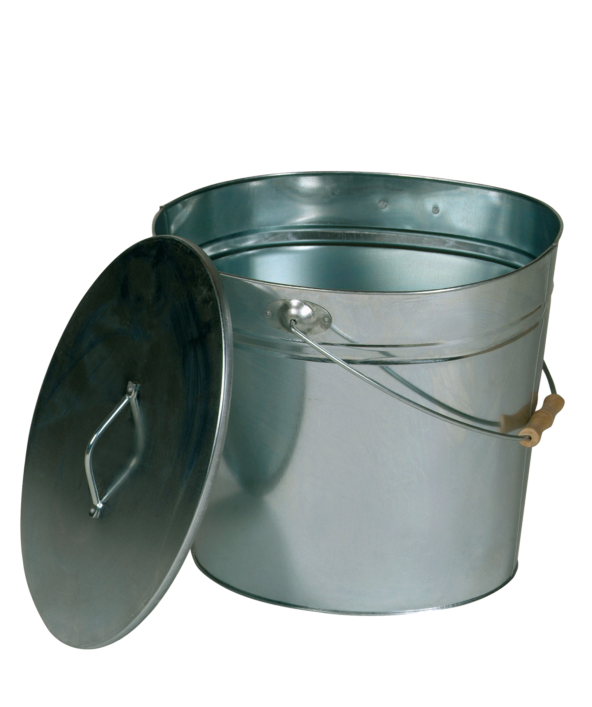 Ascheeimer mit Deckel