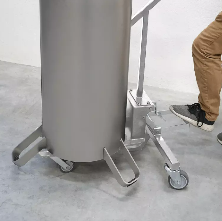 Häussler Terrassenstrahler Transportwagen